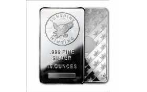 Sunset mint silver bullion bar