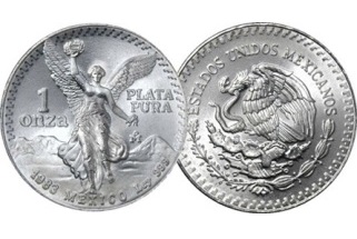 Mexican libertad silver bullion coin